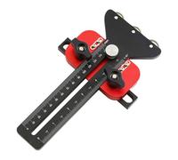 Folpus Guide de scie sauteuse pour Table à découpage Fin 0-140 mm Outil de positionnement de Coupe Professionnel Réglable Robuste Guide de découpage Fin