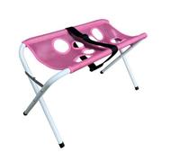 Folpus Hamac Bain pr Antidérapant Facile à Rincer, Hamac Bain pr Chien Support, Stable, Table Toiltage, Rose