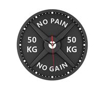 Folpus Horloge Murale 3D, Ornement Moderne pour Salle de Sport, Musculation, Musculation