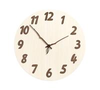 Folpus Horloge Murale élégante à Suspendre, Créative, Rustique, Silencieuse, En Bois, Objet Décoratif.