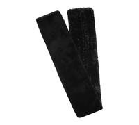 Folpus Housse de Sangle pour Cheval Absorbant la Transpiration, protège-Ventre Souple, Protection pour Le Saut, Les présentations Quotidiennes, Le Dressage, Noir