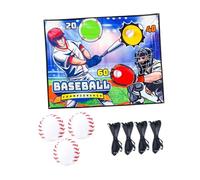 Folpus Jetez des jeux cibles jetant des jouets cibles qui passent le jouet cible et le but collant pour le parc familial à, retour à, Base-ball
