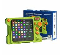Folpus Jeu de Logique pour Enfants Console de Mémoire Jouet Éducatif Électronique 4 Modes Séquences Comptage et Défis Rapides, Vert De Génie, Nouveau Produit Lourd 3 En 1