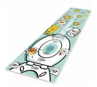 Folpus Jeu de Plateau Enfants Jeu de Table Tapis de Jeu Cible sur Grille Pions Colorés Deux Équipes Rangement Compact Transportable Adapté aux Réunions