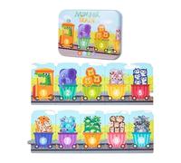 Folpus Jeu de puzzles d'association pour développer la motricité fine et développer les capacités cognitives des enfants d'âge préscolaire. Jouets, Nombre