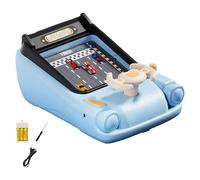 Folpus Jouet de volant pour enfants, jouet sonore, apprentissage éducatif, simulation de conduite de voiture, jeu sensoriel pour nourrissons garçons et, bleu