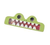 Folpus Jouet éducatif pour bébé avec perles et sons de pluie pour la motricité fine, Crocodiled