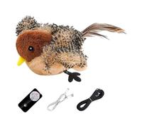 Folpus Jouet interactif pour Chat et Oiseau produisant Un Son, entraînement au Battement d'ailes, Jeu d'intérieur pour Une Utilisation en intérieur