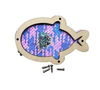 Folpus Kids Busy Board Sequins DIY Material Early Educational for Boys and Girls