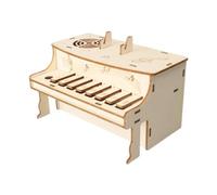 Folpus Kit de fabrication de maquettes de piano électrique à faire soi-même pour enfants, jouet scientifique éducatif, artisanat éducatif