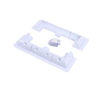 Folpus Kit de Support de Montage pour Panneaux Solaires, Montage pour Camping-Car, Supports de Toit Robustes pour Toits, Capots de Voiture et Camping-Cars, Blanc