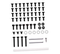 Folpus Kit de visserie pour voiture télécommandée 1:28, composants fiables, pour bricoleurs, accessoires, kit de visserie avec tube en PTFE