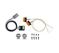 Folpus Lampe d'alarme rotative à LED pour voiture télécommandée, 1 paire, clignotante et rotative à 360 degrés, pour tracteurs 1/14, accessoire de