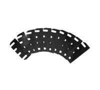 Folpus Lot de 10 cales de charnière de porte, entretoises de charnière de 4 pouces, accessoires de remplacement robustes, kit de réparation, joint pour
