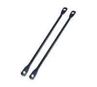 Folpus Lot de 2 Supports de Porte-Bagages arrière pour vélo, Tige de Support Professionnelle Facile à Installer, Support Plat pour Frein arrière de vélo, Rack Rond Droit