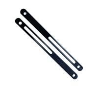 Folpus Lot de 2 Supports de Porte-Bagages arrière pour vélo, Tige de Support Professionnelle Facile à Installer, Support Plat pour Frein arrière de vélo, Rack Plat
