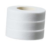 Folpus Lot de 3 protections respirantes pour doigts de guzheng, destinées aux joueurs d'instruments à cordes, Blanc