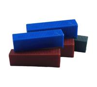 Folpus Lot de 5 conteneurs miniatures, conteneurs de fret, jouets pour scène de table de sable, accessoires, S