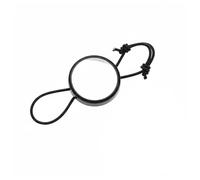 Folpus Miroir Plongée Rétroviseur Monté sur Main avec Sangle Élastique Ajustable pour Vision Périphérique Améliorée Adapté à la Plongée Spéléologique et à L Exploration Sites, Noir