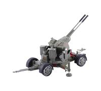 Folpus Modèle de réservoir en alliage 1:35, modèle de voiture à collectionner, modèle de Construction, jouet, modèle de réservoir lourd antiaérien à Double