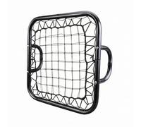 Folpus Net Filet de Rebond Main Gardien Rebondeur Manuel Cadre Carré Grille Tendue pour Amélioration du Timing et Contrôle Prise Confortable à Deux Poignées