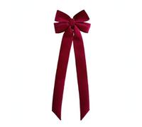 Folpus Nœud Décoratif Nœud Ornement Ruban Accessoire au Tombé Élégant et Texture Chaleureuse pour Compositions de Noël Décor Intérieur Commerce Célébrations, Style to 2