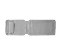 Folpus Oreiller de Bain Ergonomique pour Une Relaxation Totale En Baignoire, GRIS