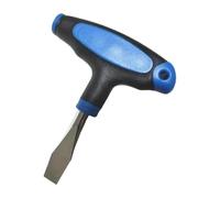 Folpus Outil d'assemblage de tournevis plat à poignée en T, poignée ergonomique, outil à main robuste et résistant, petit tournevis plat de 10 mm