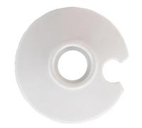 Folpus Panier de Bâton de Randonnée Pièce de Remplacement pour Bâton de Marche en Polypropylène Offrant Stabilité sur Neige Adapté à la Pratique Du Ski, Blanc