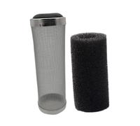 Folpus Panier d'entrée d'eau en Maille pour Filtre d'aquarium avec éponge, Couverture pour Poissons, Protection Polyvalente Contre pour, S