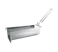 Folpus Panier Perforé En Inox Renforcé | Panier Friteuse Poignée Suspendue, Résistant, pr Restauration, Professionnels