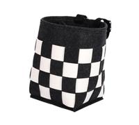 Folpus Panier Vélo Panier Guidon Sacoche Corbeille Détachable en Feutre Léger Grande Capacité Ne Se Déforme Pas Installation en Quelques Secondes Convient Au, Noir