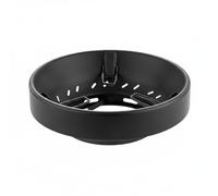 Folpus Pare-flammes de Cuisinière Pare-vent brûleur Barrière de Vent en Acier Inoxydable pour Diriger la Chaleur et Uniformiser la Cuisson S’adapte à, Moderne, Industriel, Noir Mat