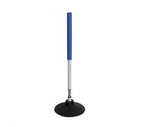 Folpus Perche d'Entraînement au Dribble Basket Perche d'Obstacle Poteau d'Exercice Accessoire d'Entraînement Qui Plie et Revient en Place pour Réactivité, Blue, 100CM