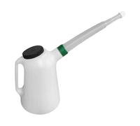 Folpus Pichet d' avec Couvercle, récipient Portable Polyvalent et Facile à Utiliser avec verseur pour véhicule Automobile, 3l 27cmx17cm