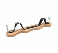 Folpus Planche de Pilates Planche Plateau Tableau Accessoire Bois de Hêtre avec Bords Arrondis pour Posture Renforcement Du Centre et Étirements Convient aux Pratiquants à la Maison Cours