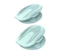 Folpus Planche de pour la Taille, Disque de pour la Taille, Planche d'exercice Abdominale multifonctionnelle pour la Salle de Sport, Vert