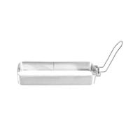 Folpus Plaque de cuisson pour œufs, forme pour sandwich de petit-déjeuner avec poignée, anneaux à crumpet, modèle de crêpe, modèle de cuisson pour œufs, Manche En Argent