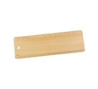 Folpus Plateau de transfert pour baguettes, plateau de service pour, fournitures de pâtisserie, plaque de transfert à retourner, en bois de hêtre pour, 38x12x0.5cm