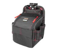 Folpus Pochette porte-outils d'électricien, ceinture porte-outils, organisateur de pinces, poche pour outils de construction, garage, plombier, 16.5 Cm X 13 Cm X