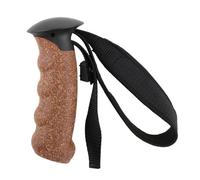 Folpus Poignée de Canne de Trekking, poignée de Canne de Remplacement de la tête de béquille, poignée Ergonomique et Confortable pour bâton de Marche pour Le