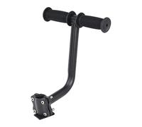 Folpus Poignée de Siège Arrière Vélo en Alliage Aluminium et Caoutchouc Armature Pliable Installation Rapide Protection Antirayure pour Enfants, Type à Vis