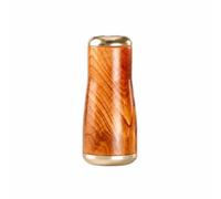 Folpus Poignée Moulinet en Bois Ronce Rose avec Accessoires Complets pour Canne à Pêche Mer Douce, Poignée En Bois De Cyprès De Falaise