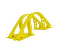 Folpus Pont à pente raide pour crawler radiocommandé, accessoires de scène d'escalade robustes, rampe d'obstacle simulée pour voiture crawler à