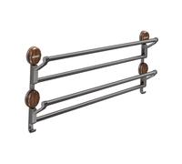 Folpus Porte-serviettes, Crochet à Chaussures de Porte, étagère, étagère de Rangement Polyvalente, étagère à Chaussures pour Appartement, Maison, Dortoir étu, Couleur Bois 30cm