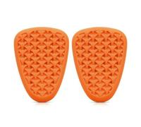Folpus Protection de Hanche Inserts Coussinets Mousse TPV Certifiée CE Légère sans Volume Superflu Ventilation Constante pour Rester au Frais Adaptée aux , Orange , PU