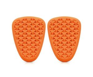 Folpus Protection de Hanche Inserts Coussinets Mousse TPV Certifiée CE Légère sans Volume Superflu Ventilation Constante pour Rester au Frais Adaptée aux , Orange , PU