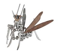 Folpus Puzzle 3D en métal, modèle de mante religieuse, jouet de construction de bureau, nouveauté, mante mécanique créative pour chambre à coucher de fête,