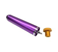 Folpus Rallonge de Queue de Billard Accessoire de Canne de Snooker Prolongateur de Queue en Alliage D'Aluminium Léger et Solide pour Une Utilisation, Violet