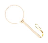 Folpus Ramasse-crottes Pliable pour Chien, Pratique et Facile à ramasser Lors des promenades, Manche Long, Blanc